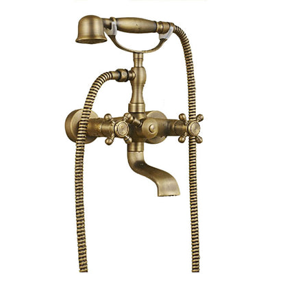 New Design Antique Bronze Bathtub Faucet Wall Mount Shower Faucet