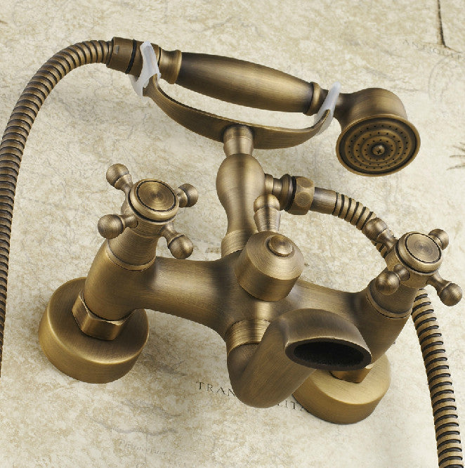 New Design Antique Bronze Bathtub Faucet Wall Mount Shower Faucet