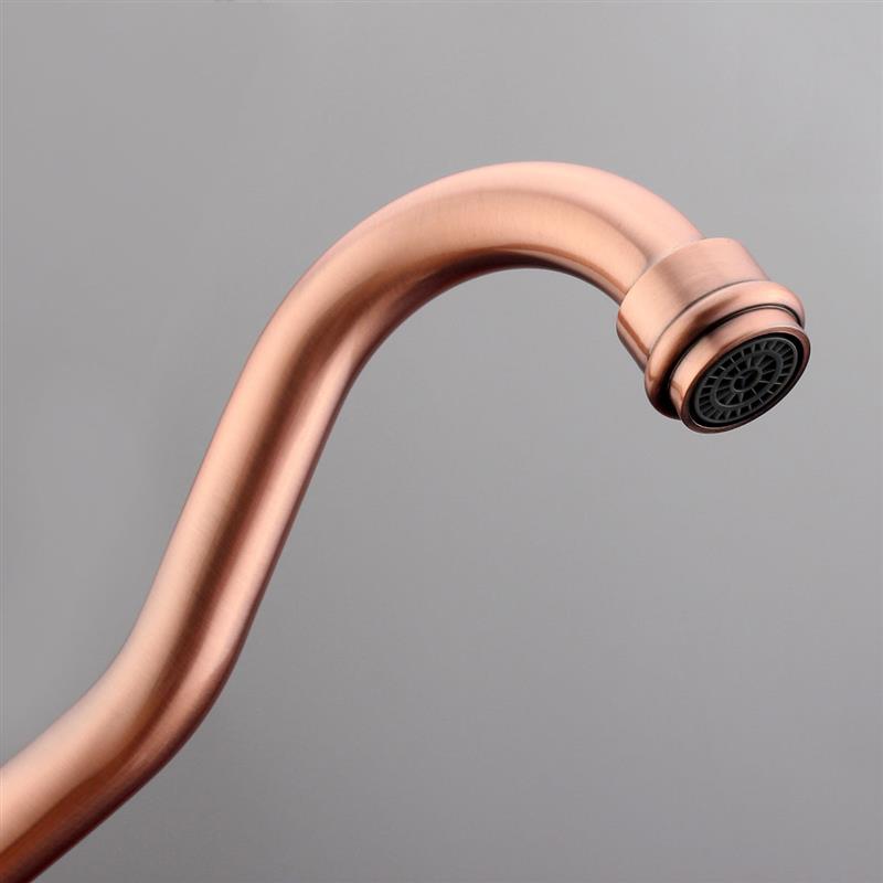 Antique Copper Swivel Single Lever