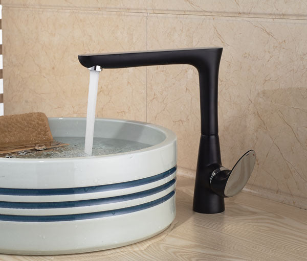 Apollonia Black Bathroom Basin Faucet