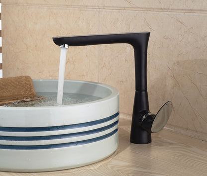 Apollonia Black Bathroom Basin Faucet
