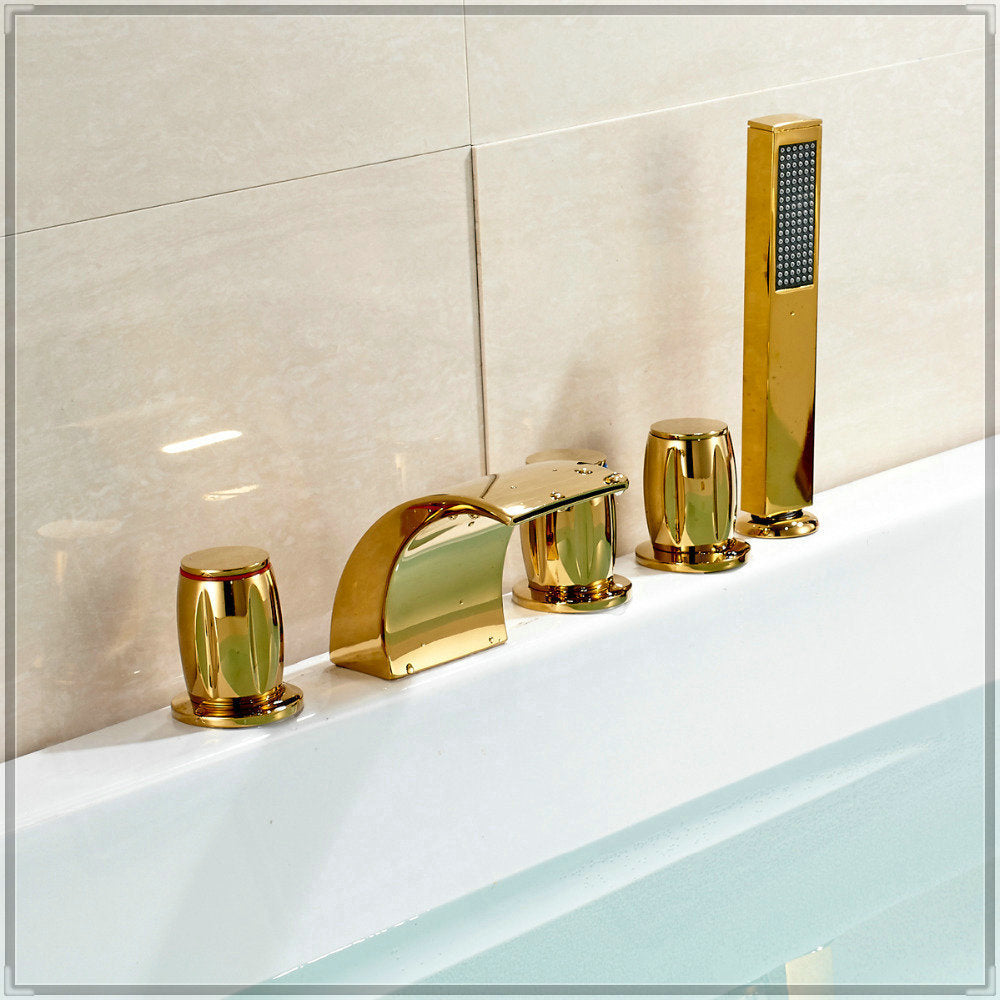  Villeurbanne Bathroom LED Changing Color Waterfall