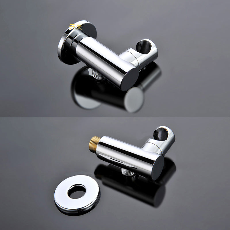 Rome Round Wall Mount Color Changing LED Rain Shower Head Set