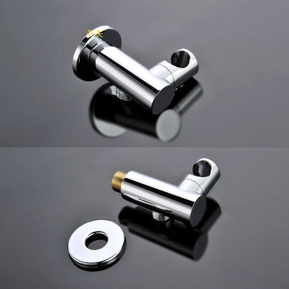 Rome Round Wall Mount Color Changing LED Rain Shower Head Set