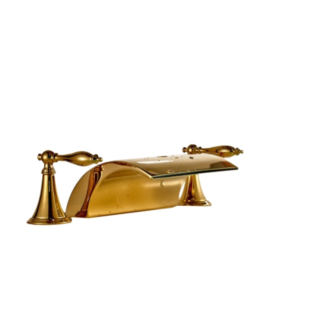 Juno Gold Chrome Finish Bathroom Basin Sink Faucet 