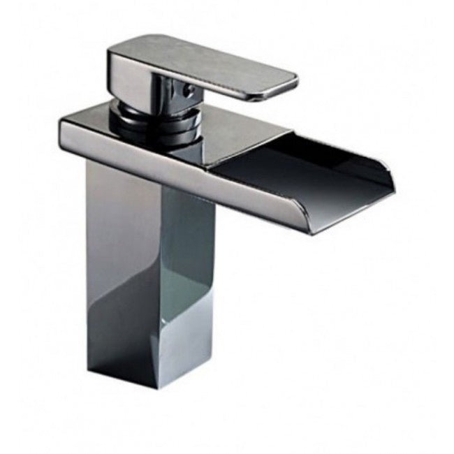 Fort Chrome Finish Brass Body LED Bathroom Sink Faucet 