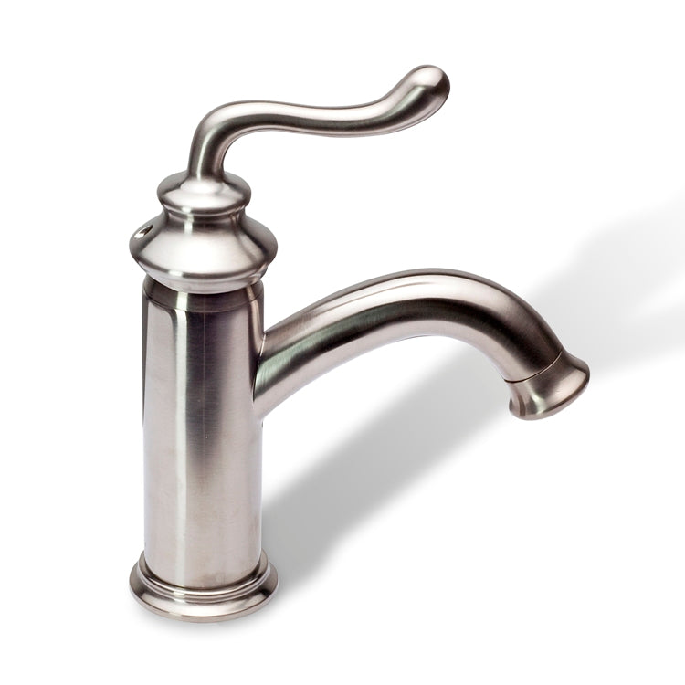 Brushed Bathroom Vessel Sink Faucet