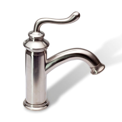Brushed Bathroom Vessel Sink Faucet