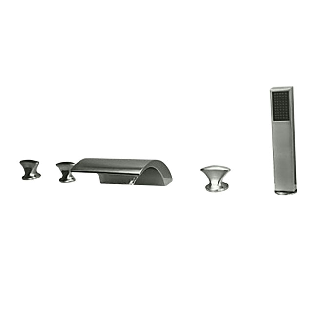 Bathtub Filler with Handheld Shower