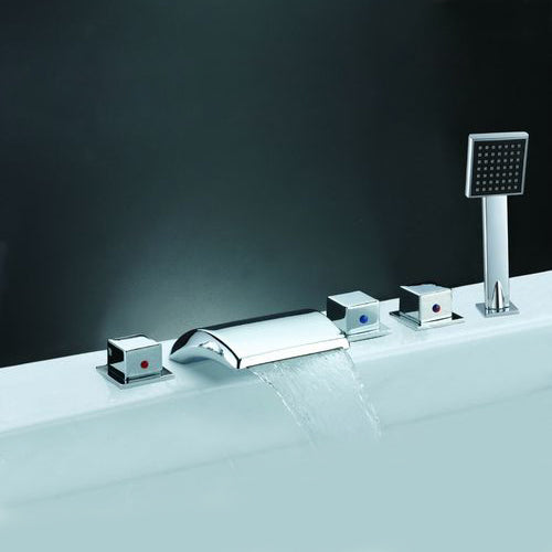 bathtub faucet with handshower
