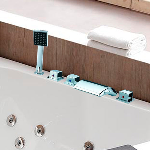 bathtub faucet with handshower