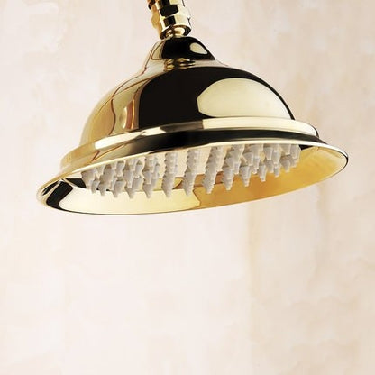 Beautiful Ceramic Gold Luxury Bathroom Rain Shower & Hand Shower