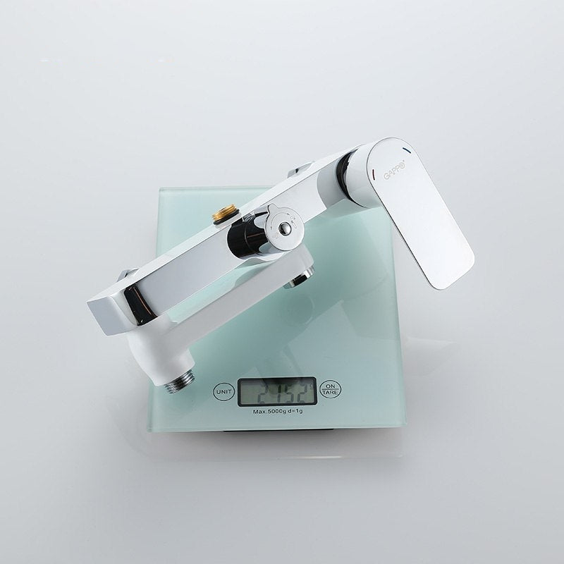 Beautiful Contemporary Single Handle Bathroom Shower Faucet 