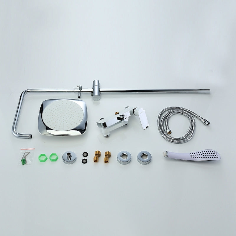 Beautiful Contemporary Single Handle Bathroom Shower Faucet 