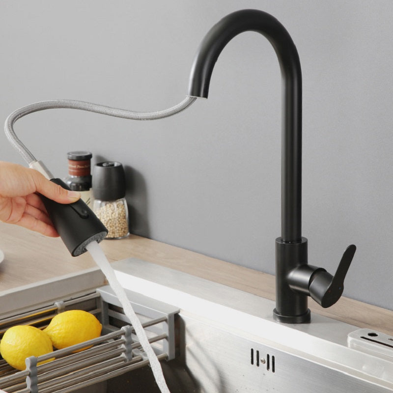 Juno Commercial Kitchen Faucet with Pull Down Sprayer