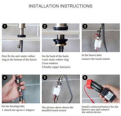 Juno Gold Touch Kitchen Faucet with Pull Down Sprayer