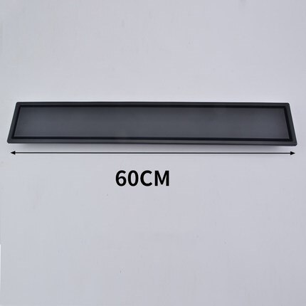 Juno Brushed Gold 12 inches Long Linear Concealed Floor Drain System