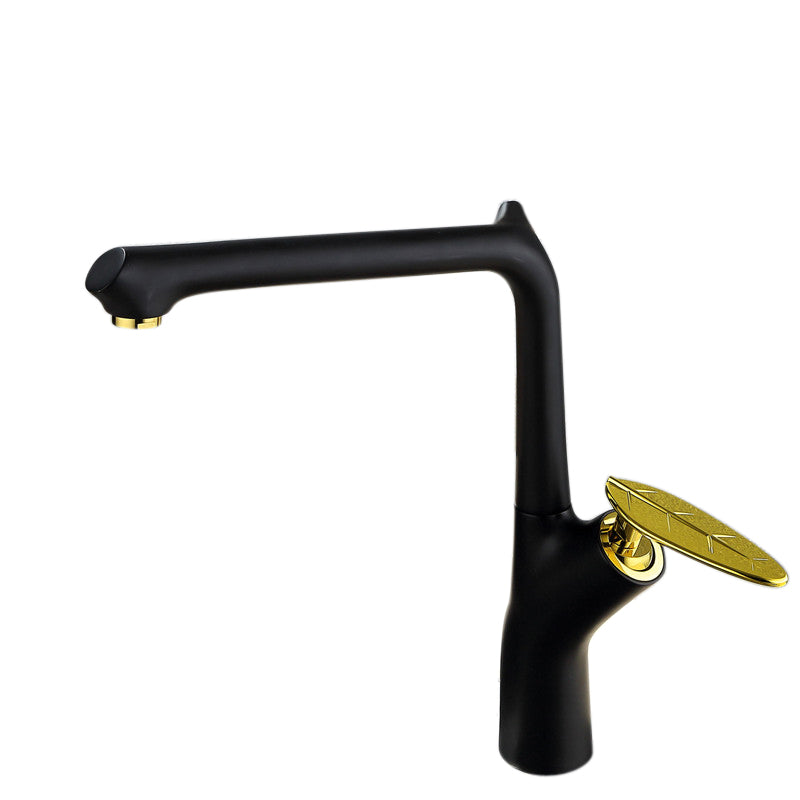 Black Gold Kitchen Faucet