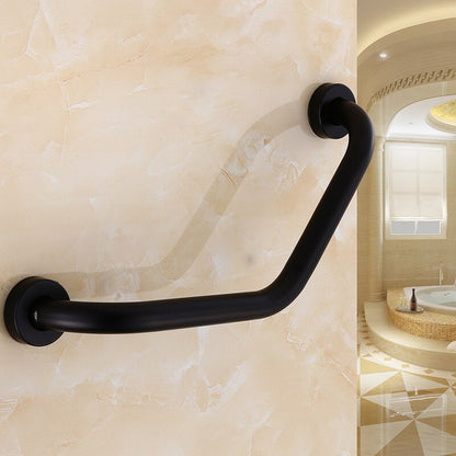 Juno Black Non-Slip Stainless steel Safety Support Grab Bar Bathtub Support For Elder Anti-Slip Handle Grip