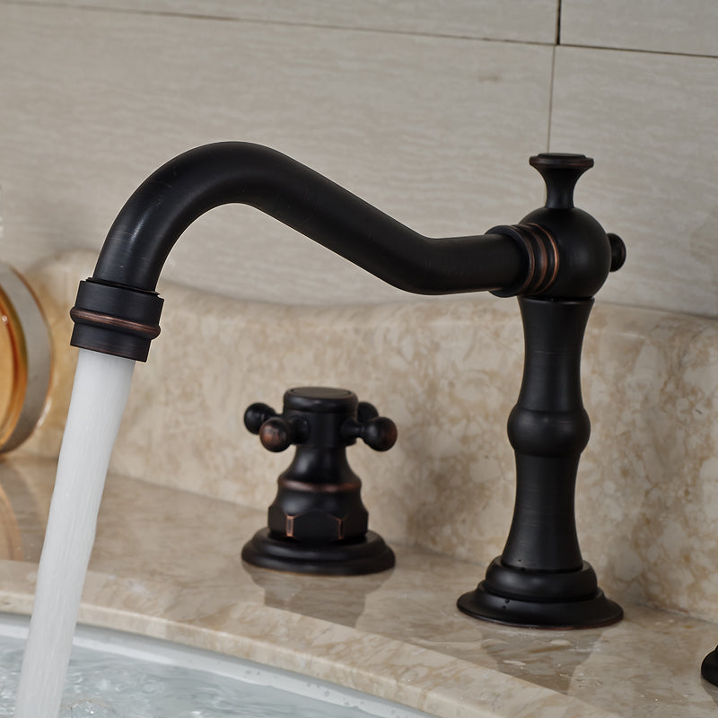 Black Oil-Rubbed-Bronze-bathroom sink faucet