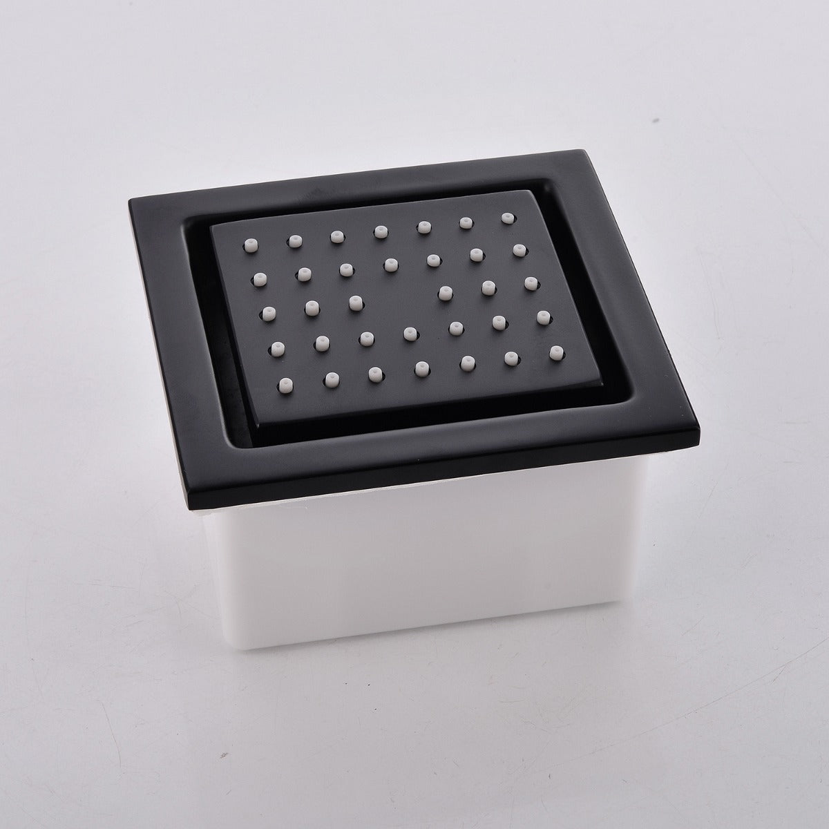 New Juno Black Shower System 5 Knobs Brass Shower Mixer