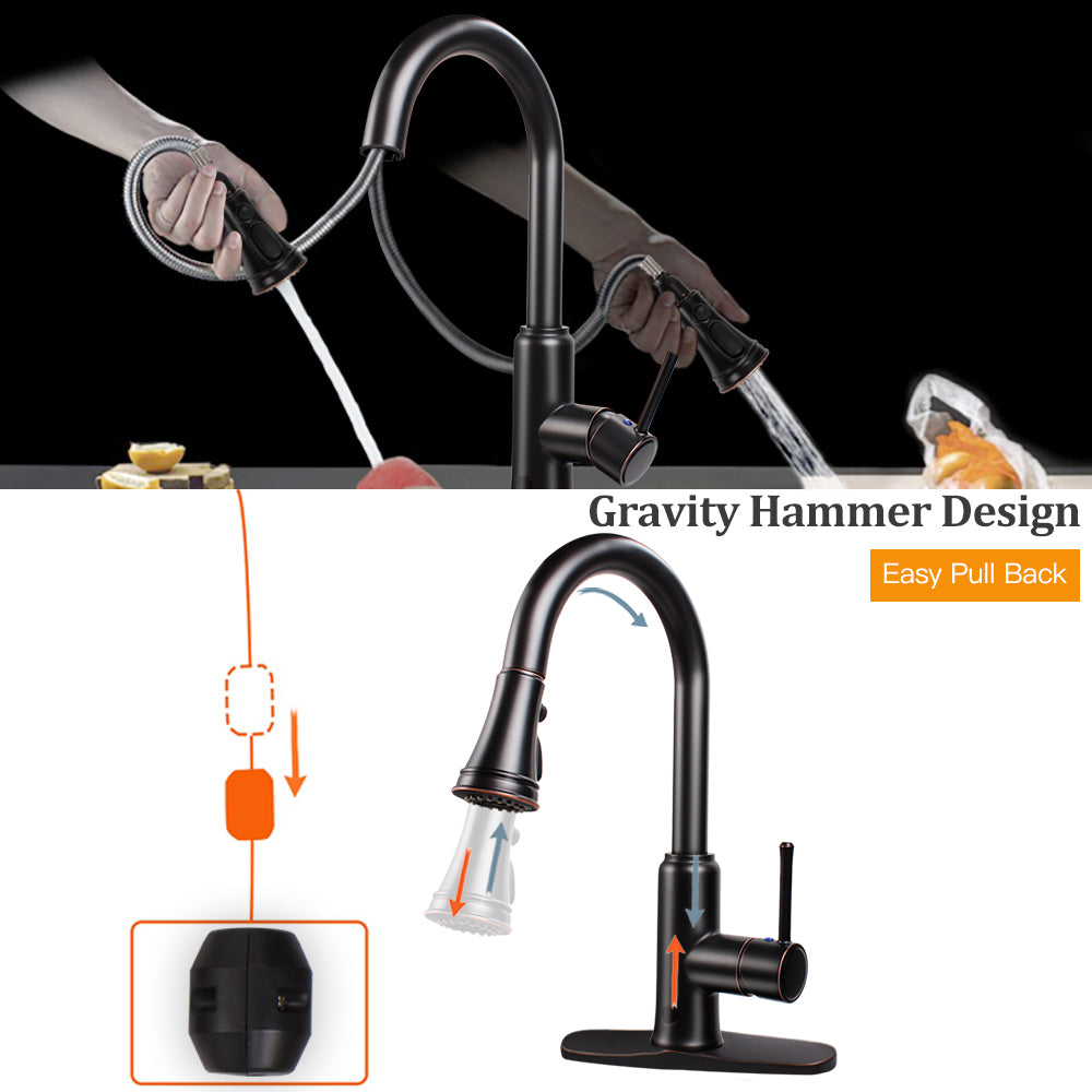 Black Kitchen Faucet