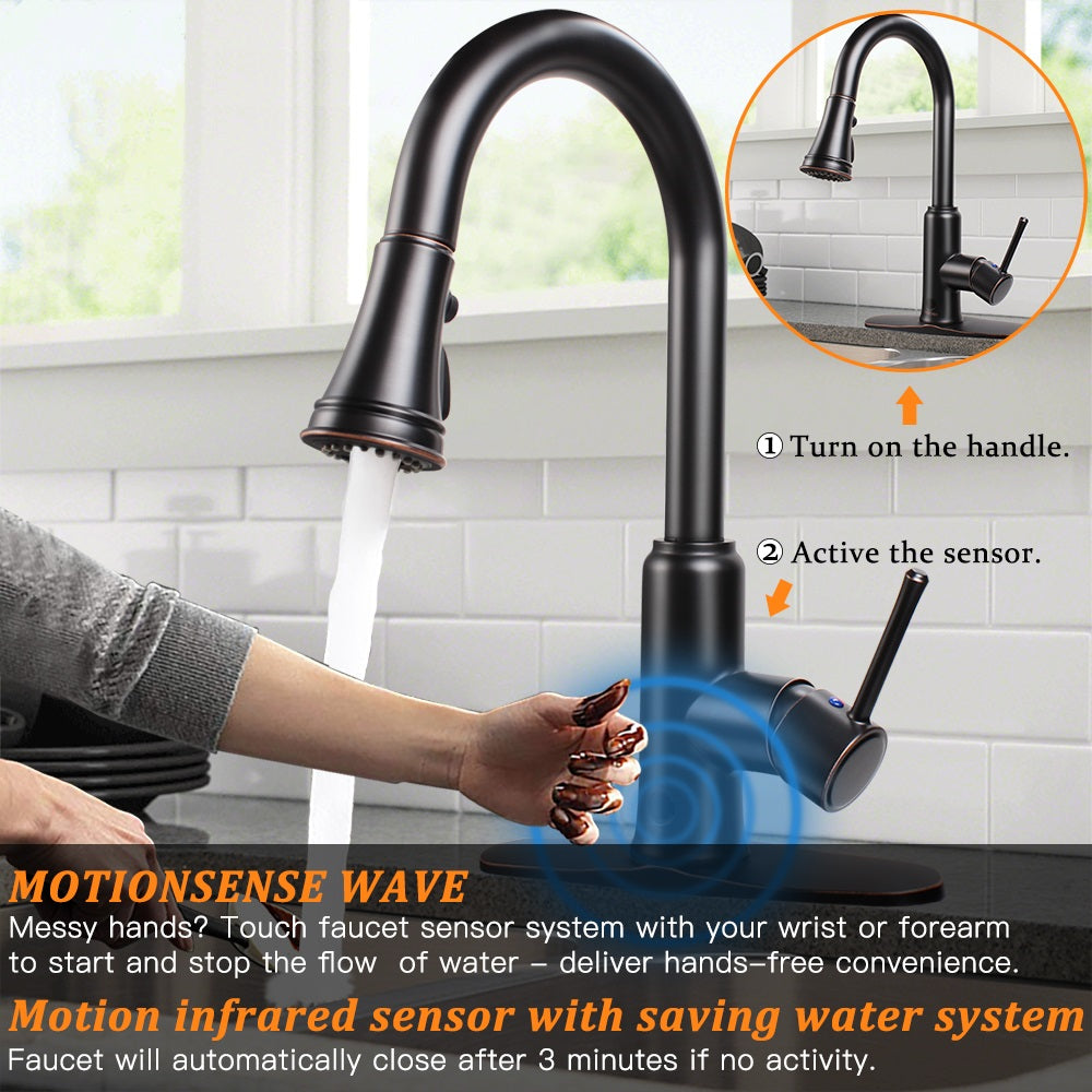 Black Kitchen Faucet