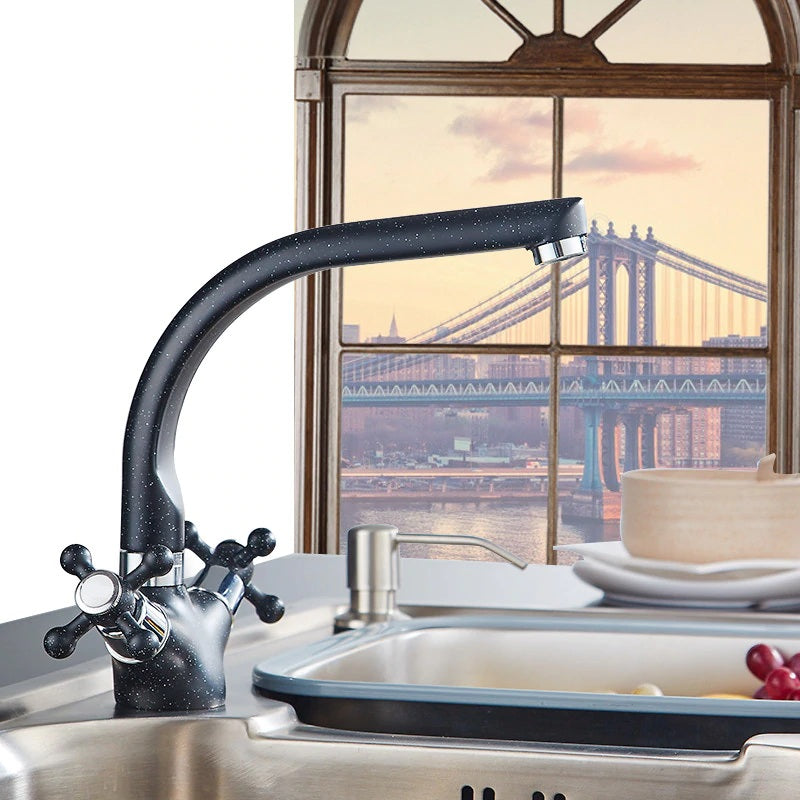  Multi color Deck Mount Kitchen Sink Faucet