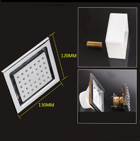 Allora Chrome Finish Rain Shower System with Handheld Shower Head