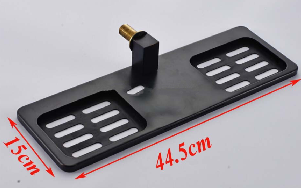 Boss Super Luxury Oil Rubbed Bronze Shower Faucet Bathtub Mixer with Soap Dish Wall Mount