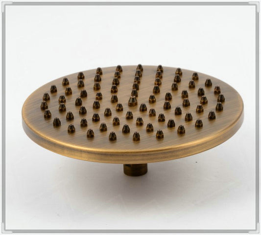 Grenoble brand new antique brass rain shower head faucet led
