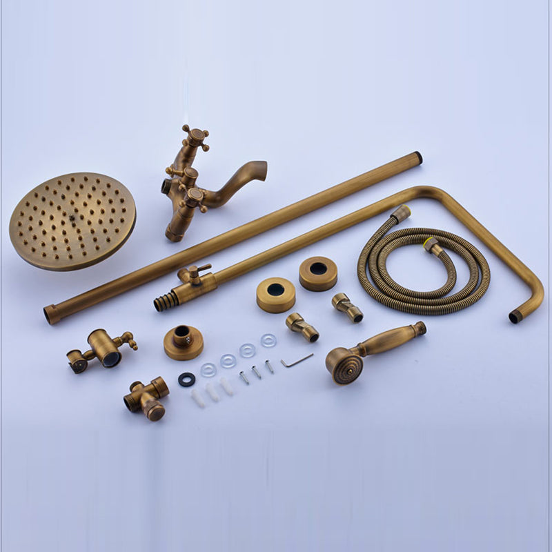 Juno New Solid Brass Hand Held Shower Head With Hot & Cold Mixer