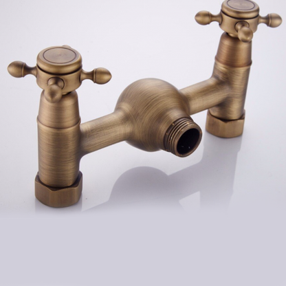 Juno New Antique Brass European Style Shower Set