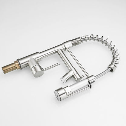 Brass LED Hot & Cold Kitchen Sink Faucet