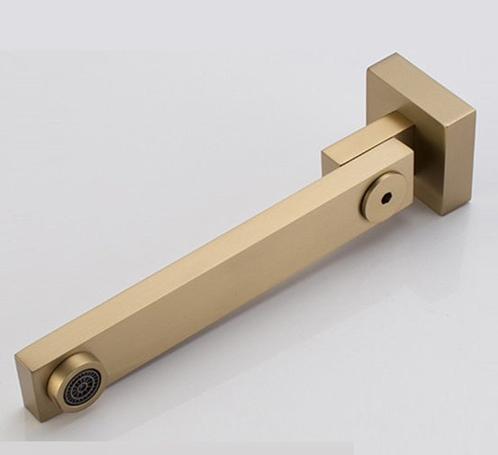 Juno Polished Gold Thermostatic Rain Shower Faucet Set