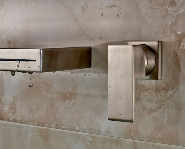 Brushed Nickel Bathroom Vessel Sink Faucet