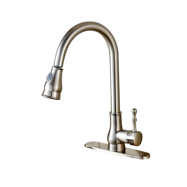 Brushed Nickel Kitchen Sink Sprayer