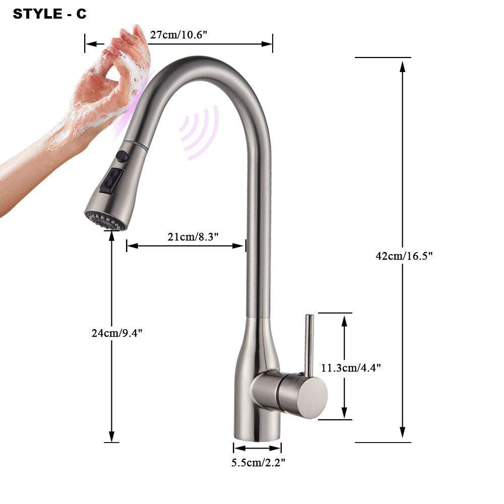 Smart Touch Kitchen Faucet