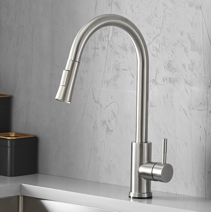 Pull Out Touch Sensor Touch Control Kitchen Faucet Mixer Tap