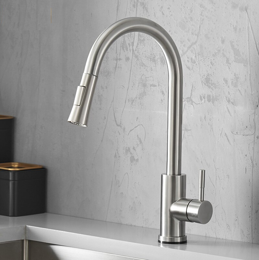 Pull Out Touch Sensor Touch Control Kitchen Faucet Mixer Tap