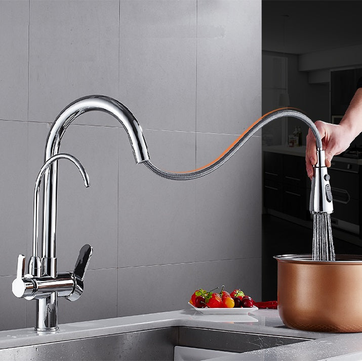 Juno Restaurant Sink Faucet with Spray