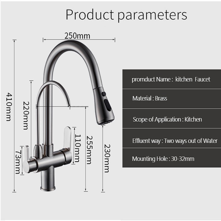 Juno Restaurant Sink Faucet with Spray