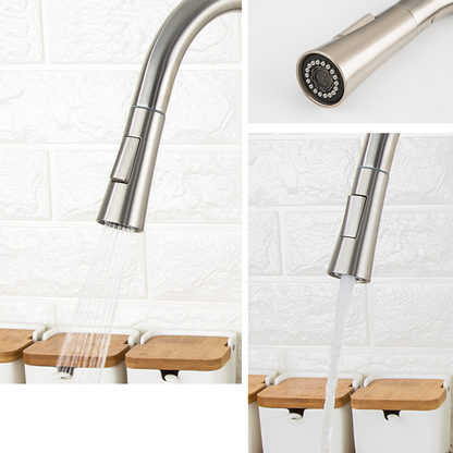 Pull Out Touch Sensor Touch Control Kitchen Faucet Mixer Tap