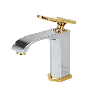 Chrome Waterfall Bathroom Basin Faucet - Dimensions