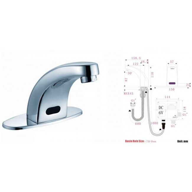 Juno Residential and Commercial Sink Motion Sensor Faucet