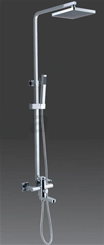 Galina Stainless Steel chrome Plated Handshower Brass Diverter Shower Set