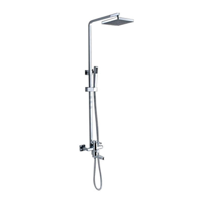Galina Stainless Steel chrome Plated Handshower Brass Diverter Shower Set