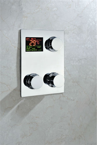 10" Thermostatic Digital Display shower system with hand shower System