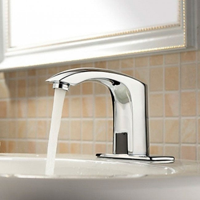 Juno Chrome Finished Automatic Motion Sensor Kitchen Faucet - Motion Sensor Bathroom Faucet