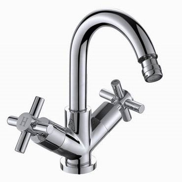 Contemporary Brass Faucet with Chrome Polished Finish